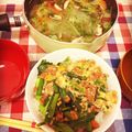 komugiko4's cooksnap of when they made 薄切り野菜のしゃぶしゃぶゆず塩鍋.