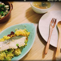nyaami's cooksnap of when they made お鍋一つで　たらとトマトのカレーパエリア.