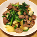 クックDAD's cooksnap of when they made 悶絶酒の供♡砂肝と長いもの焼肉のたれ炒め.