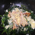 楽楽楽してる's cooksnap of when they made ほうれん草と鮭のチーズ蒸し焼き.