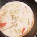 くまんぼう's cooksnap of when they made 冷蔵庫のお野菜とミルクで温かスープ.