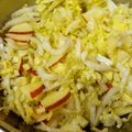 卵せんべい's cooksnap of when they made 混ぜるだけ☆白菜と林檎のサラダ.