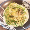 ✩めいぷる✩'s cooksnap of when they made 和風カルボナーラ？☆味噌クリームのパスタ.