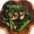 yokokima's cooksnap of when they made 春菊とシーチキンの和え物☆.