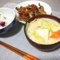 こりんU・x・U's cooksnap of when they made 温まる♨︎白菜と豆腐の豆乳味噌スープ.