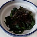 さーパパ's cooksnap of when they made ほうれん草の海苔ナムル.