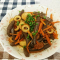 まなやね's cooksnap of when they made ★ちくわと蒟蒻とにんじんのきんぴら★.