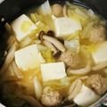 クックQUW80V☆'s cooksnap of when they made とうふ・白菜・しめじのトロトロ煮.