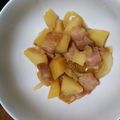 抹茶もつこ's cooksnap of when they made ジューシー♪ベーコンとじゃがいもの煮物.