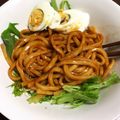 harusame＊＊'s cooksnap of when they made ☆うどんdeピリ辛ビビン麺☆.