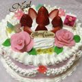 クック9CGDVK☆'s cooksnap of when they made 2011　クリスマスケーキ♡.
