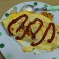 キッチンhide's cooksnap of when they made オムライス～チキンライス.