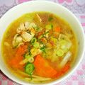 おまめちゃん♥️'s cooksnap of when they made 根菜づくしの生姜入り豚汁.