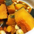 milletury's cooksnap of when they made かぼちゃと大豆の簡単煮物。.