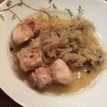 さるぼん's cooksnap of when they made 豚バラとザワークラウトのドイツ風煮込み.