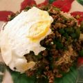 ショクジスキー's cooksnap of when they made 母の味！ガバオ丼.