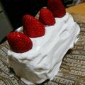 ﾍﾟｺﾍﾟｺかおりん's cooksnap of when they made 超簡単！スプーンだけでブッシュドノエル❤.