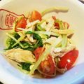 Ru★'s cooksnap of when they made 水菜とササミのさっぱりサラダ.