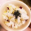 みんみのキッチン's cooksnap of when they made 秋だね♪なつかしのさつまいもご飯.