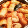 mi1116's cooksnap of when they made 簡単☆ミネストローネのロールキャベツ.