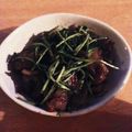 クックT6ZG96☆'s cooksnap of when they made 簡単おかず☆豆苗と豚肉の炒め物.