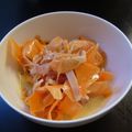 やすきよぽん's cooksnap of when they made にんじん丸ごと　♪　ピラピラサラダ.