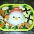324maki11's cooksnap of when they made サンタさんのお弁当.