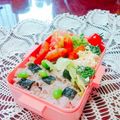 ☆むさし☆'s cooksnap of when they made ブロッコリーとカニカマとゆで卵のサラダ.