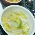 枝っち's cooksnap of when they made 簡単美味しい！白菜と帆立水煮缶のスープ煮.