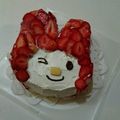 銀マム's cooksnap of when they made マイメロのデコレーションケーキ♪.