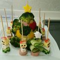 まどんこまどんこ's cooksnap of when they made お子様オードブル☆クリスマスピンチョス.