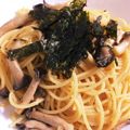 万年新人嫁's cooksnap of when they made 楽うま！！しめじのニンニク和風パスタ☆.