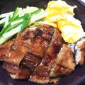 ○☆神楽☆○'s cooksnap of when they made コストコのサンマの蒲焼きで三色ご飯.
