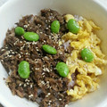 チロルぶー's cooksnap of when they made さばの缶詰（水煮）そぼろ丼（三色丼）卵入.