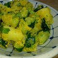 青空スズメ's cooksnap of when they made じゃが芋の胡麻和え＝アルコアチャール.
