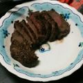 たかはしR's cooksnap of when they made レンジとフライパンで簡単ローストビーフ♡.