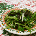 赤い電話's cooksnap of when they made 簡単コクうま♪水菜の煮びたし　お弁当.