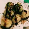 ぺたんこクマ's cooksnap of when they made しいたけのポテトチーズボール♫たこ焼き風.