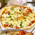 snowk's cooksnap of when they made *ﾌﾗｲﾊﾟﾝde即席ピザ 発酵なし*.