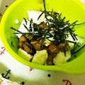ユーロン's cooksnap of when they made 角切りクリームチーズと山芋の納豆♪.