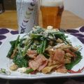 ダイナマイト漆黒's cooksnap of when they made イタリアン風ベーコンとほうれん草のお浸し.