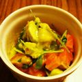 yamasa52's cooksnap of when they made サーモンとアボカドのアジアンおつまみ.