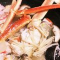 momoshu's cooksnap of when they made 基本の和食59　カニすき＆焼きガニ.