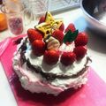 なないろキッチン★'s cooksnap of when they made 焼かない☆ビスケットで本格しっとりケーキ.