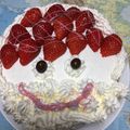 クックTUFEMC☆'s cooksnap of when they made クリスマス*サンタ　デコレーションケーキ.