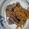猫井ツナ子's cooksnap of when they made 牛蒡と蒟蒻の生姜味噌煮.