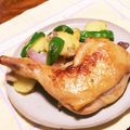 sarasanaty's cooksnap of when they made 漬けこんで焼くだけ！簡単ローストチキン.