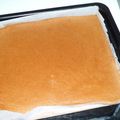 ちー（・＿・）'s cooksnap of when they made ホケミで簡単★チョコスポンジケーキ.
