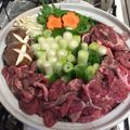 私は苺大福's cooksnap of when they made スタンディング葱鍋 X'mas肉リース.