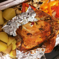 らいちゃん❁✿✾'s cooksnap of when they made Xmas会用ターキー丸焼きロースト.